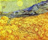 Faucheur 1889 by Vincent van Gogh